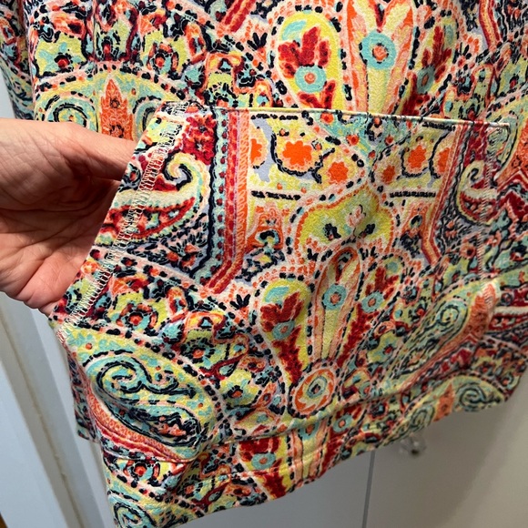 T by Talbots French terry 1/4 zip with kangaroo pocket. Great for spring! - Picture 2 of 4